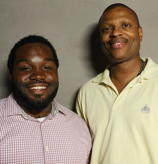 Rowan Allen (right) saved Bryan Lindsay's life in 1991, after an accident left Bryan, then 7, with a severe head injury. (Image credit: StoryCorps)