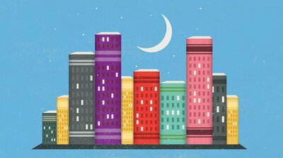 Illustration: Books As Cities