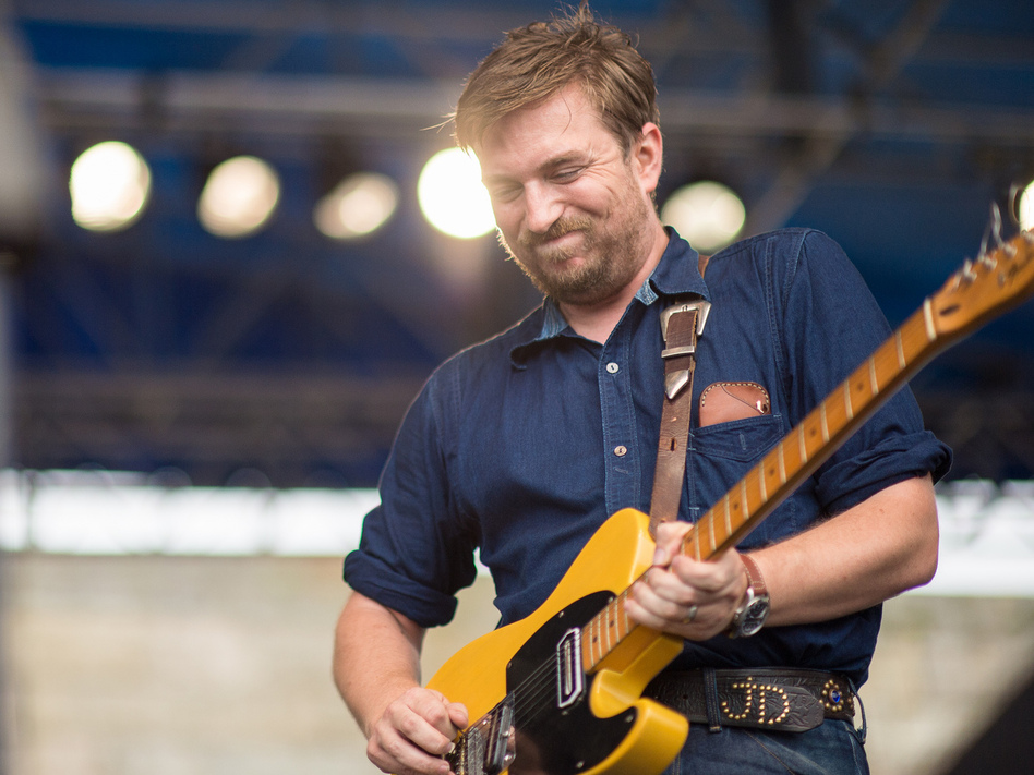JD McPherson performs at the 2013 Newport Folk Festival. JD McPherson performs at the 2013 Newport Folk Festival.