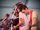 The Felice Brothers performs at the 2013 Newport Folk Festival. The Felice Brothers performs at the 2013 Newport Folk Festival.