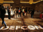 Hackers attend the 2011 Def Con conference in Las Vegas. The 2013 conference as well as the Black Hat hacker conference kicks off this week. Hackers attend the 2011 Def Con conference in Las Vegas. The 2013 conference as well as the Black Hat hacker conference kicks off this week.