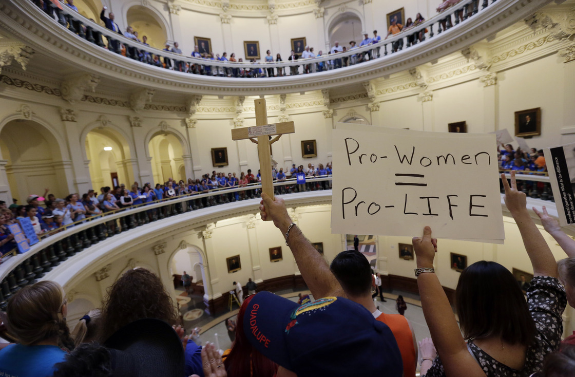 Texas, where abortion-rights battles took place in July at the state capitol, is part of an eight-state region that has gotten more conservative on the issue.