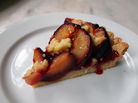 Zwetschgendatschi is the Bavarian word for plum cake. The dessert uses Damson plums, which are only in season for a few weeks each year. Zwetschgendatschi is the Bavarian word for plum cake. The dessert uses Damson plums, which are only in season for a few weeks each year.