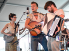 Spirit Family Reunion performs at the 2013 Newport Folk Festival. Spirit Family Reunion performs at the 2013 Newport Folk Festival.