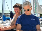Phyllis Macay and Bob Riggle, on a yacht in Bodega Bay, Calif., in 2005. The two were part of a group hijacked by Somali pirates off the coast of Oman in February 2011. Phyllis Macay and Bob Riggle, on a yacht in Bodega Bay, Calif., in 2005. The two were part of a group hijacked by Somali pirates off the coast of Oman in February 2011.