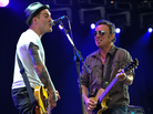 Brian Fallon of The Gaslight Anthem (left) performing with Bruce Springsteen in London in 2009. Brian Fallon of The Gaslight Anthem (left) performing with Bruce Springsteen in London in 2009.