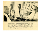 A newspaper clipping from The Cincinnati Herald on Sept. 14, 1963, included a picture of Jack Hansan and other members of the Cincinnati delegation. A newspaper clipping from The Cincinnati Herald on Sept. 14, 1963, included a picture of Jack Hansan and other members of the Cincinnati delegation.