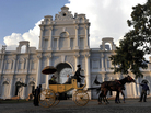 Visitors ride in a carriage at the entrance of the Jewel of the Nizams "Falaknuma Palace," the former residence of Nizam Mehaboob Ali Khan in the old city area of Hyderabad. The legacy of these Muslim rulers — and the disenfranchisement of the Hindu majority — contributed to the economic gap in Andhra Pradesh. Visitors ride in a carriage at the entrance of the Jewel of the Nizams "Falaknuma Palace," the former residence of Nizam Mehaboob Ali Khan in the old city area of Hyderabad. The legacy of these Muslim rulers — and the disenfranchisement of the Hindu majority — contributed to the economic gap in Andhra Pradesh.