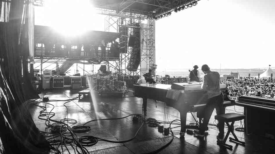 Marcus Miller performs at the 2013 Newport Jazz Festival. Marcus Miller performs at the 2013 Newport Jazz Festival.