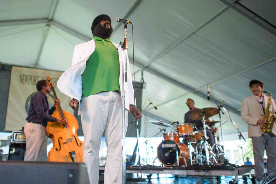 Gregory Porter performs at the 2013 Newport Jazz Festival Gregory Porter performs at the 2013 Newport Jazz Festival
