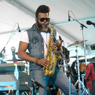 The Robert Glasper Experiment performs at the 2013 Newport Jazz Festival. The Robert Glasper Experiment performs at the 2013 Newport Jazz Festival.
