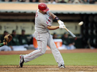 According to author David Epstein, hitters like the Los Angeles Angels' Albert Pujols look at the movement of the pitcher's shoulder, torso or hand to help them hit the ball. According to author David Epstein, hitters like the Los Angeles Angels' Albert Pujols look at the movement of the pitcher's shoulder, torso or hand to help them hit the ball.