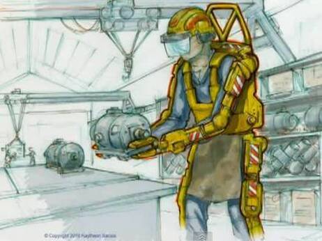 Concept art of the suit the Special Operations Command is trying to build. Concept art of the suit the Special Operations Command is trying to build.