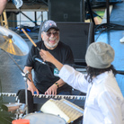 Eddie Palmieri Salsa Orchestra performs at the 2013 Newport Jazz Festival. Eddie Palmieri Salsa Orchestra performs at the 2013 Newport Jazz Festival.