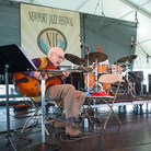 The Jim Hall Trio with Julian Lage performs at the 2013 Newport Jazz Festival. The Jim Hall Trio with Julian Lage performs at the 2013 Newport Jazz Festival.