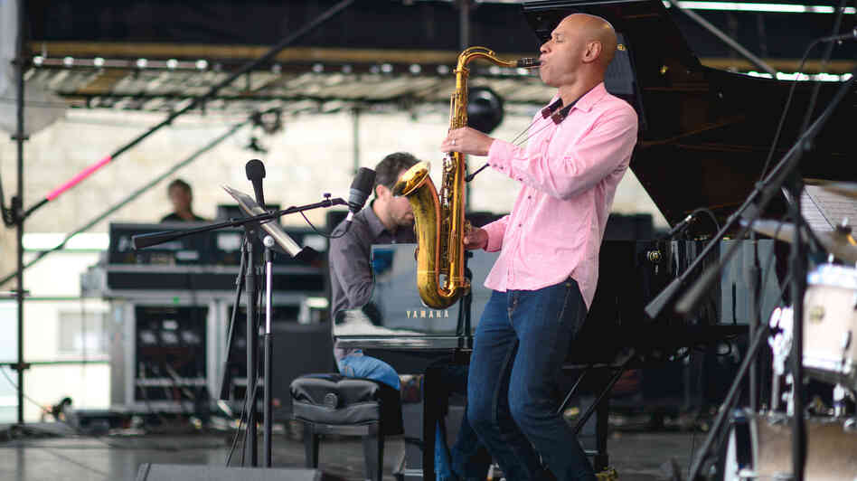 The Joshua Redman Quartet performs at the 2013 Newport Jazz Festival. The Joshua Redman Quartet performs at the 2013 Newport Jazz Festival.