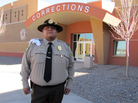 Tuba City, Ariz., corrections supervisor Robbin Preston in front of the new jail on the Navajo Nation. The recidivism rate was so high, Preston couldn't keep track of it. Tuba City, Ariz., corrections supervisor Robbin Preston in front of the new jail on the Navajo Nation. The recidivism rate was so high, Preston couldn't keep track of it.