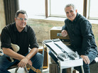Vince Gill (left) and Paul Franklin. Vince Gill (left) and Paul Franklin.