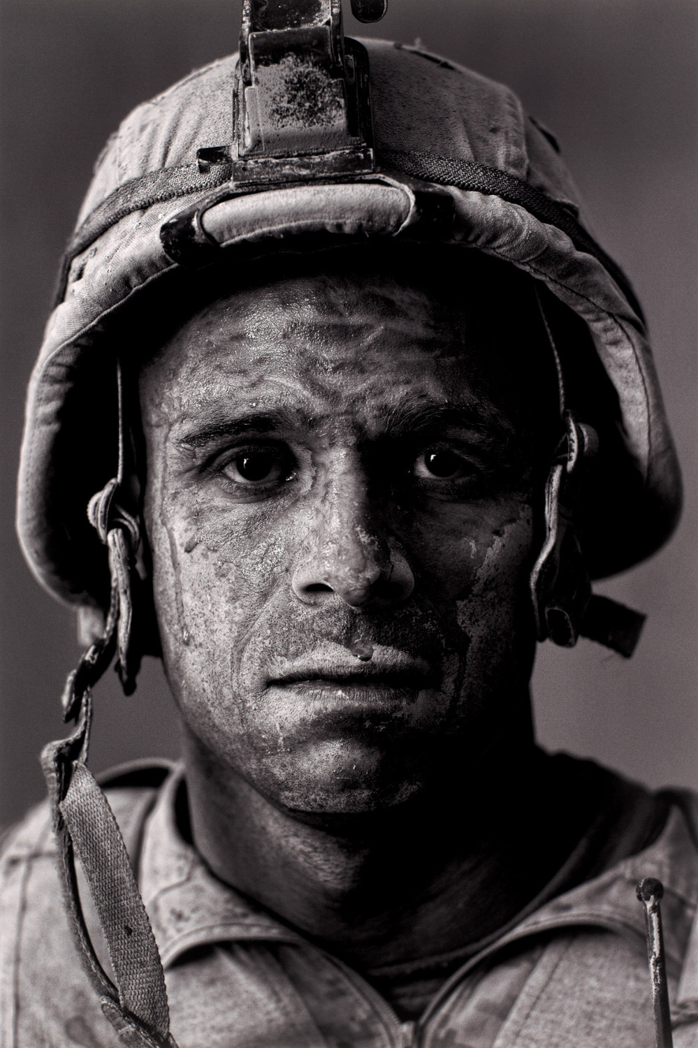 U.S. Marine Gunnery Sgt. Carlos "OJ" Orjuela, 31, in Garmsir District, Helmand province, Afghanistan.