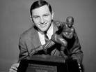 Dick Kazmaier of Princeton University poses with the Heisman Trophy at New York's Downtown Athletic Club before the official presentation in 1951. Kazmaier, the last Ivy Leaguer to win the Heisman Trophy, died on Thursday. Dick Kazmaier of Princeton University poses with the Heisman Trophy at New York's Downtown Athletic Club before the official presentation in 1951. Kazmaier, the last Ivy Leaguer to win the Heisman Trophy, died on Thursday.