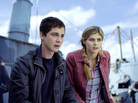 Percy Jackson (Logan Lerman of Perks of Being a Wallflower) and his pal Annabeth (Alexandra Daddario) are two of the unusually talented teens resident at Camp Half-Blood, a summer retreat for — well, demigods, not to put too fine a point on it. Percy Jackson (Logan Lerman of Perks of Being a Wallflower) and his pal Annabeth (Alexandra Daddario) are two of the unusually talented teens resident at Camp Half-Blood, a summer retreat for — well, demigods, not to put too fine a point on it.