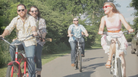 Scene from the Norah Jane Struthers video "Bike Ride." Scene from the Norah Jane Struthers video "Bike Ride."