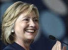 Former Secretary of State Hillary Clinton appears at the Women in Public Service Project leadership symposium in Bryn Mawr, Pa., on July 9. Former Secretary of State Hillary Clinton appears at the Women in Public Service Project leadership symposium in Bryn Mawr, Pa., on July 9.