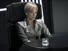 Jody Foster plays her political opposite as the brutal secretary of defense in Elysium. Jody Foster plays her political opposite as the brutal secretary of defense in Elysium.