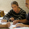 From left, Garrett Berntsen, Jennifer Majer and William Shields compare notes at The Johns Hopkins University School of Advanced International Studies in Washington, D.C. Twenty-somethings have new choices under Obamacare. From left, Garrett Berntsen, Jennifer Majer and William Shields compare notes at The Johns Hopkins University School of Advanced International Studies in Washington, D.C. Twenty-somethings have new choices under Obamacare.