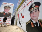 Downtown Cairo is plastered with huge posters of Gen. Abdel-Fattah el-Sissi, the U.S.-trained Egyptian army chief who helped overthrow President Mohammed Morsi. Downtown Cairo is plastered with huge posters of Gen. Abdel-Fattah el-Sissi, the U.S.-trained Egyptian army chief who helped overthrow President Mohammed Morsi.
