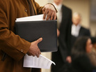 The scene at a job fair in Manhattan earlier this year. The scene at a job fair in Manhattan earlier this year.