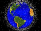 A rendering of objects currently in Low Earth Orbit (not illustrated to scale). According to NASA, "approximately 95 percent of the objects in this illustration are orbital debris, i.e., not functional satellites." A rendering of objects currently in Low Earth Orbit (not illustrated to scale). According to NASA, "approximately 95 percent of the objects in this illustration are orbital debris, i.e., not functional satellites."