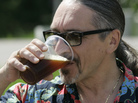 A man drinks fresh kvas, the ancient Russian fermented-bread drink, in Zvenigorod, 35 miles west of Moscow. A man drinks fresh kvas, the ancient Russian fermented-bread drink, in Zvenigorod, 35 miles west of Moscow.