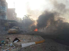 Smoke rises frome the scene of a car bomb attack in Kadhimiya, Baghdad, Iraq, on Saturday. Smoke rises frome the scene of a car bomb attack in Kadhimiya, Baghdad, Iraq, on Saturday.