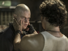 Wagner Maura, as someone named Spider, handles Max (Matt Damon) in Elysium. Wagner Maura, as someone named Spider, handles Max (Matt Damon) in Elysium.