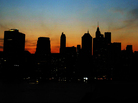 The sun sets over the Manhattan skyline on Aug. 14, 2003. A major power outage doused the lights on more than 50 million people across the Northeastern U.S. and part of Canada. The sun sets over the Manhattan skyline on Aug. 14, 2003. A major power outage doused the lights on more than 50 million people across the Northeastern U.S. and part of Canada.