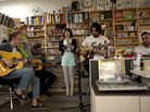 Alpine performs at a Tiny Desk Concert in June 2013. Alpine performs at a Tiny Desk Concert in June 2013.
