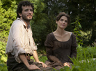 Keri Russell's Jane Hayes daydreams of the Regency life, complete with suitors as handsome and rough-hewn as Bret McKenzie's Martin, in Austenland, a big-screen adaptation of the Shannon Hale novel. Keri Russell's Jane Hayes daydreams of the Regency life, complete with suitors as handsome and rough-hewn as Bret McKenzie's Martin, in Austenland, a big-screen adaptation of the Shannon Hale novel.