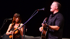 Amanda Shires and Jason Isbell perform on Mountain Stage. Amanda Shires and Jason Isbell perform on Mountain Stage.