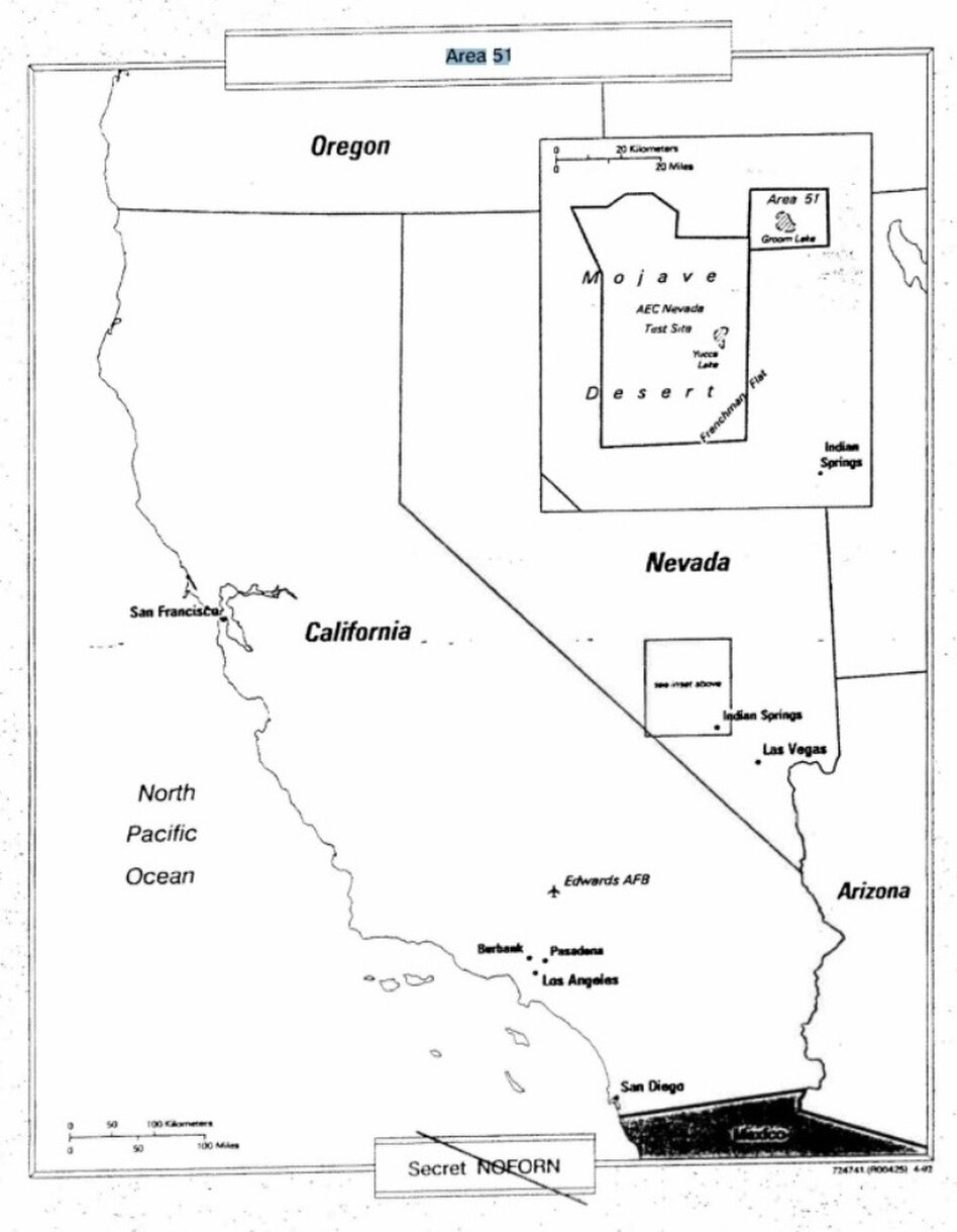 The CIA has put Area 51 on the map.