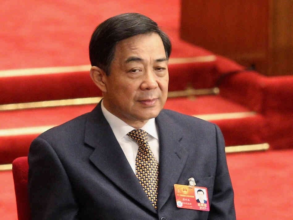 Bo Xilai at the opening of the National People's Congress at the Great Hall of the People in Beijing March 2012, six months before his expulsion. Bo Xilai at the opening of the National People's Congress at the Great Hall of the People in Beijing March 2012, six months before his expulsion.