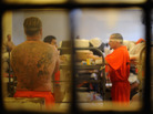 Inmates at California's Chino State Prison in December 2010. Inmates at California's Chino State Prison in December 2010.