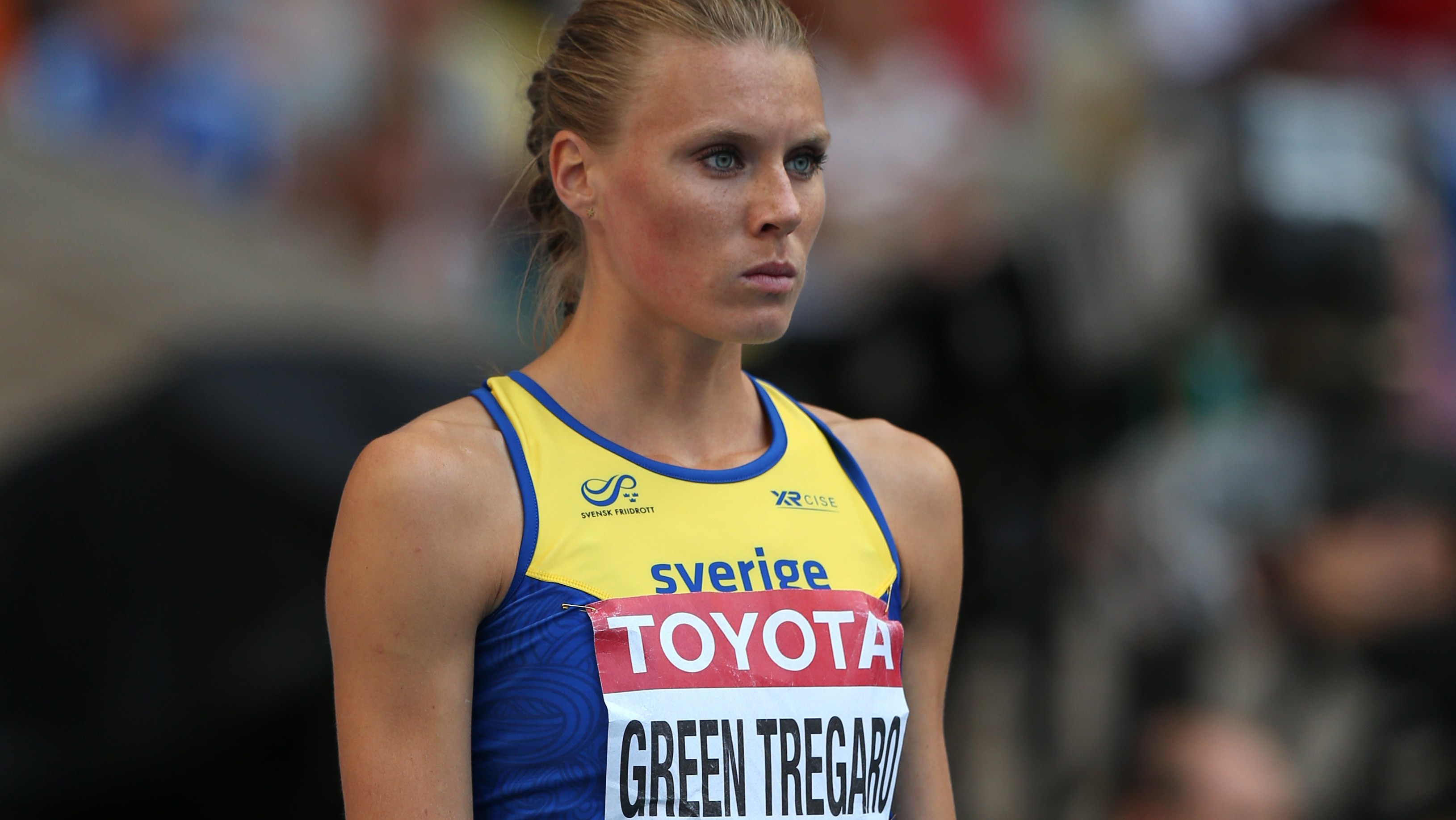 End Of The Rainbow Swedish Athlete Repaints Nails Red WBUR & NPR