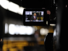 President Obama is seen on a video camera as he delivers a speech in Youngstown, Ohio, in 2010. In addition to footage of official events, the White House now has thousands of hours of behind-the-scenes video that it will archive. President Obama is seen on a video camera as he delivers a speech in Youngstown, Ohio, in 2010. In addition to footage of official events, the White House now has thousands of hours of behind-the-scenes video that it will archive.