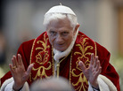 Pope Benedict XVI, on Saturday at the Vatican. Pope Benedict XVI, on Saturday at the Vatican.