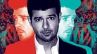Robin Thicke on the cover of Blurred Lines. Robin Thicke on the cover of Blurred Lines.