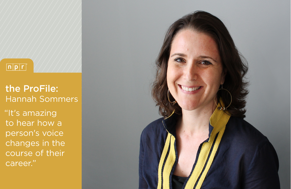 Hannah Sommers, Program Manager in the NPR Library. Hannah Sommers, Program Manager in the NPR Library.