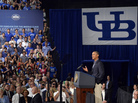 President Obama delivers a speech on education at the University of Buffalo on Thursday. President Obama delivers a speech on education at the University of Buffalo on Thursday.
