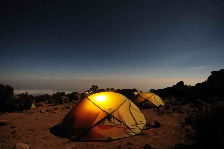 Headlamps make cold nights cozier, but leave the fuel-burning lanterns and stoves outside. Headlamps make cold nights cozier, but leave the fuel-burning lanterns and stoves outside.