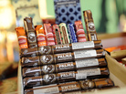 Candy-flavored cigars like these in a shop in Albany, N.Y., are the focus of efforts to restrict sales of sweet-flavored tobacco. Candy-flavored cigars like these in a shop in Albany, N.Y., are the focus of efforts to restrict sales of sweet-flavored tobacco.